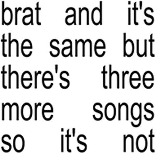 Charli XCX - Brat And It's The Same But There's Three More Songs So It's Not (Colored Vinyl, White) (2 Lp) ((Vinyl))