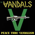 [Discounted] The Vandals - Peace Thru Vandalism [Green w/ Black Splatter]  (New Vinyl LP)