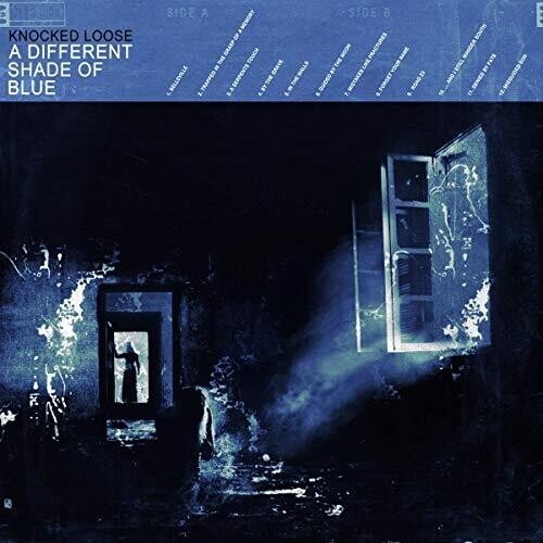 Knocked Loose - A Different Shade of Blue [Black & Red Splatter Vinyl]  (New Vinyl LP)