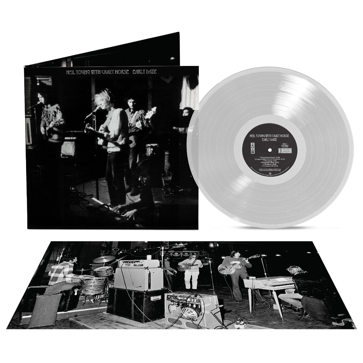 Neil Young with Crazy Horse - Early Daze (Indie Exclusive, Clear Vinyl, Gatefold with Print) ((Vinyl))