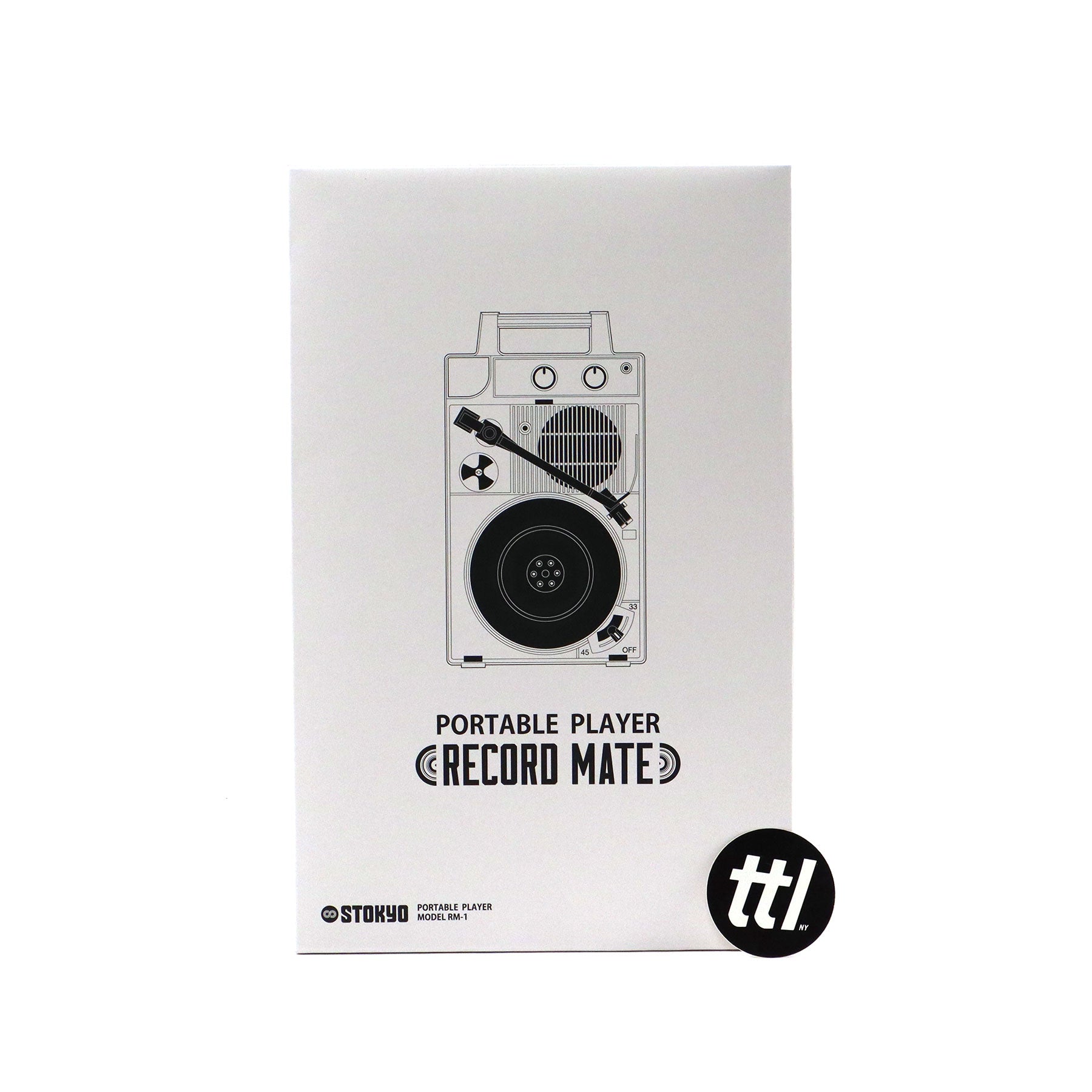 Stokyo: RM-1.ttl Record Mate Portable Turntable - Turntable Lab Edition (GP-N3R)